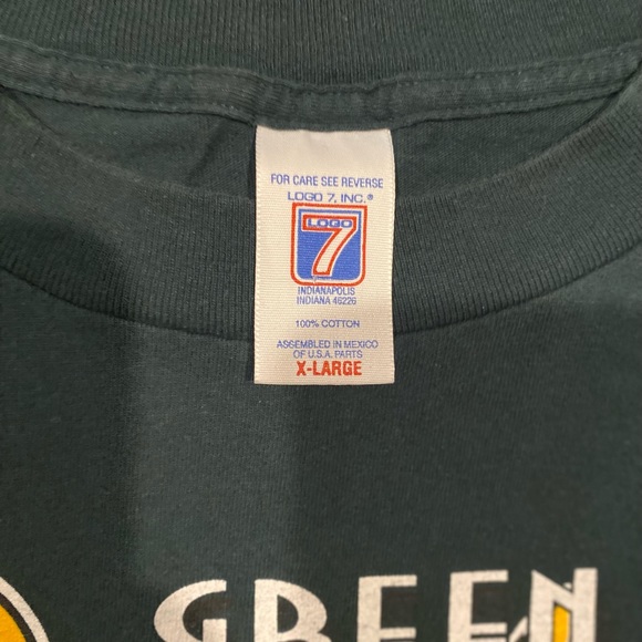 Vintage Logo 7 Green Bay Packers 90s shirt - Picture 5 of 6